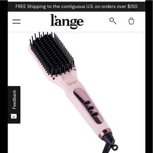 L’ange le vita hair straightener brush